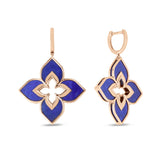 Venetian Princess Earrings with Lapis - Dracakis Jewellers